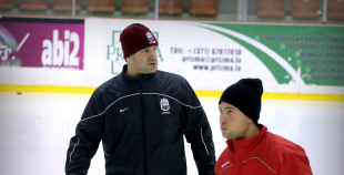 2014 Latvijas U-20 izlases pirmais treniņš