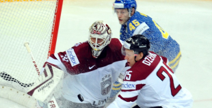 2015 PČ Latvija - Zviedrija 1:8