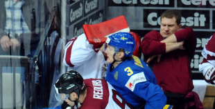 2015 PČ Latvija - Zviedrija 1:8