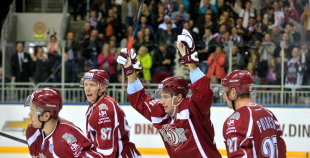 2014 KHL Rīgas Dinamo - Vladivostokas Admiral 4:2
