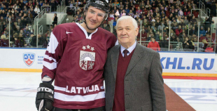 2016 Latvijas hokeja veterāni atzīst Krievijas leģendu pārākumu