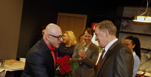 2016 Liepājā sumina hokeja treneri Aleksandru Cicurski