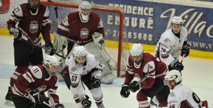 2013 Latvijas U18 hokeja izlase ar 3:4 piekāpjas HK "Rīga"