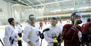2013 Latvijas izlases pirmais treniņš pirms spēlēm ar Krieviju