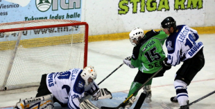2014 1. Līga: HK Tukums Stiga/RM - Daugavpils 2:1