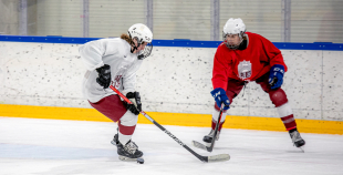 Lauris Dārziņš: 3 pret 3 hokejs – ļoti interesanta lieta