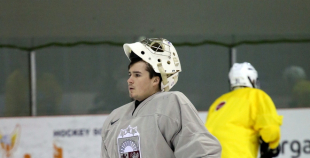 2016 Latvijas U20 hokeja izlases treniņš