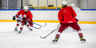 Lauris Dārziņš: 3 pret 3 hokejs – ļoti interesanta lieta