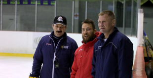 2016 Latvijas U20 hokeja izlases treniņš